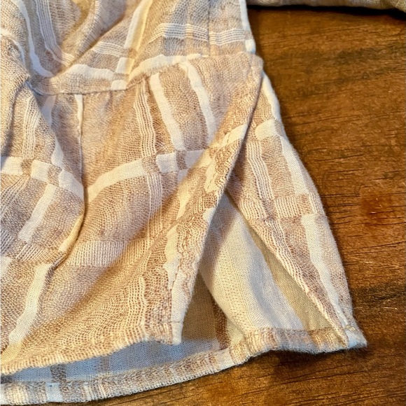 ✨Soft Surroundings Imogene Linen Blend Ruffle Hem Tunic✨ NWOT - Picture 6 of 12